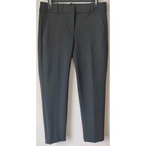 J. Crew 365 Cameron Dress Pants Women's 6 Black Stretch Straight Leg Business